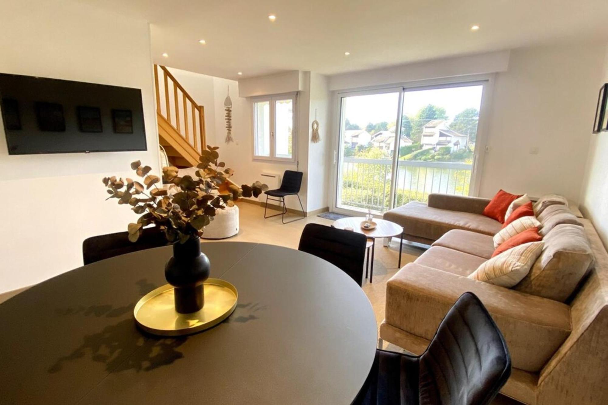 Superb Duplex With Lake View For 6 People Le Touquet Eksteriør bilde