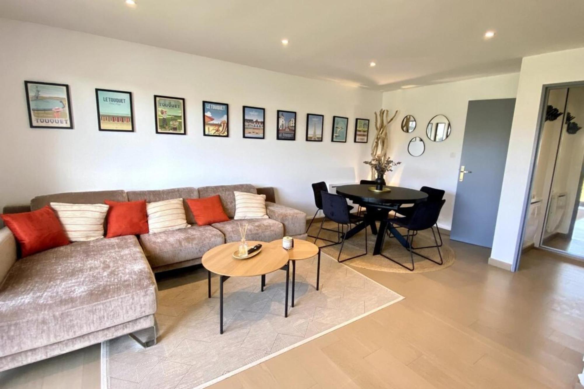 Superb Duplex With Lake View For 6 People Le Touquet Eksteriør bilde