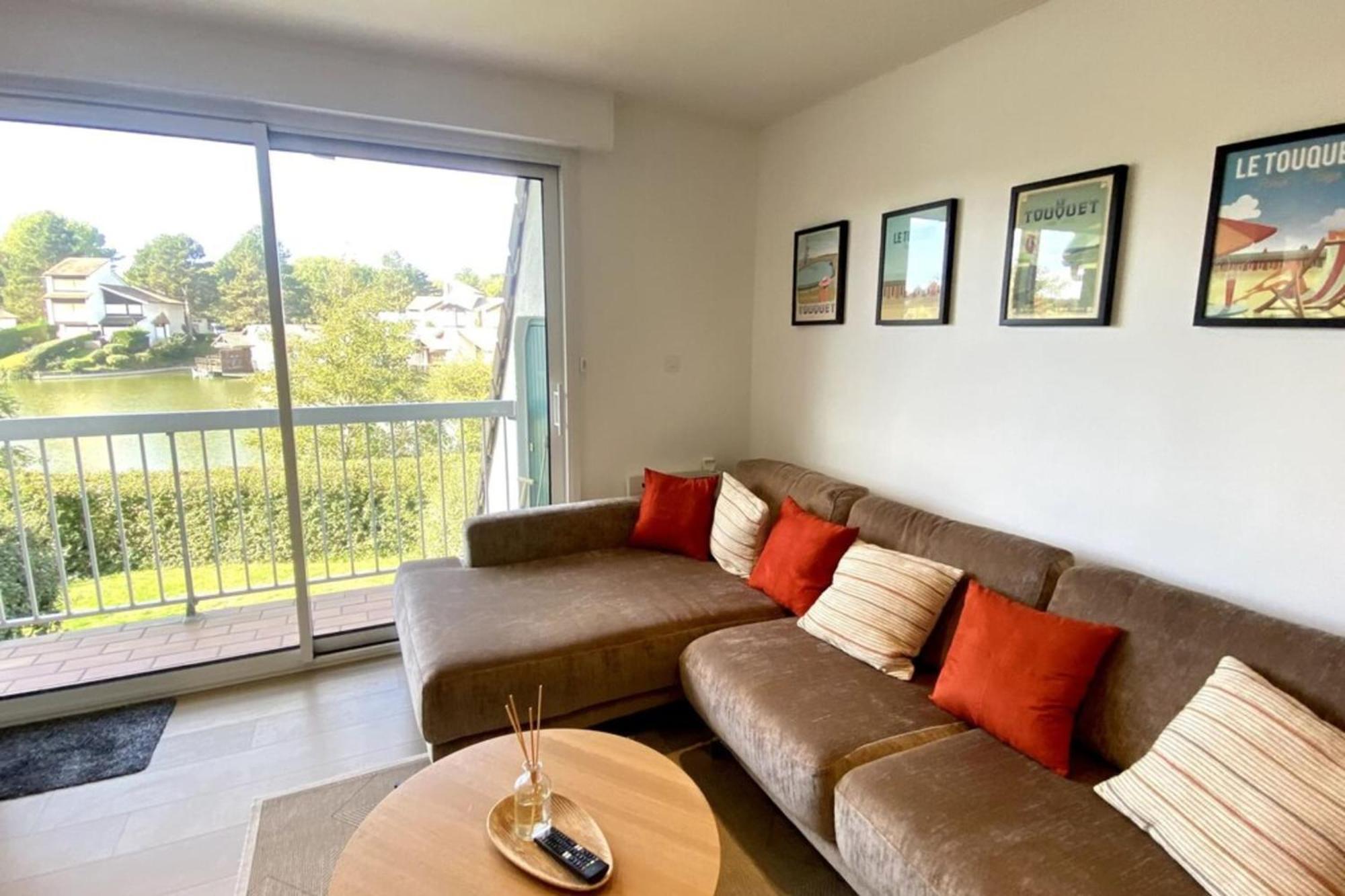Superb Duplex With Lake View For 6 People Le Touquet Eksteriør bilde